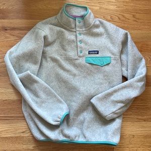 NWOT Patagonia lightweight Synchilla Snap T Fleece Pullover S